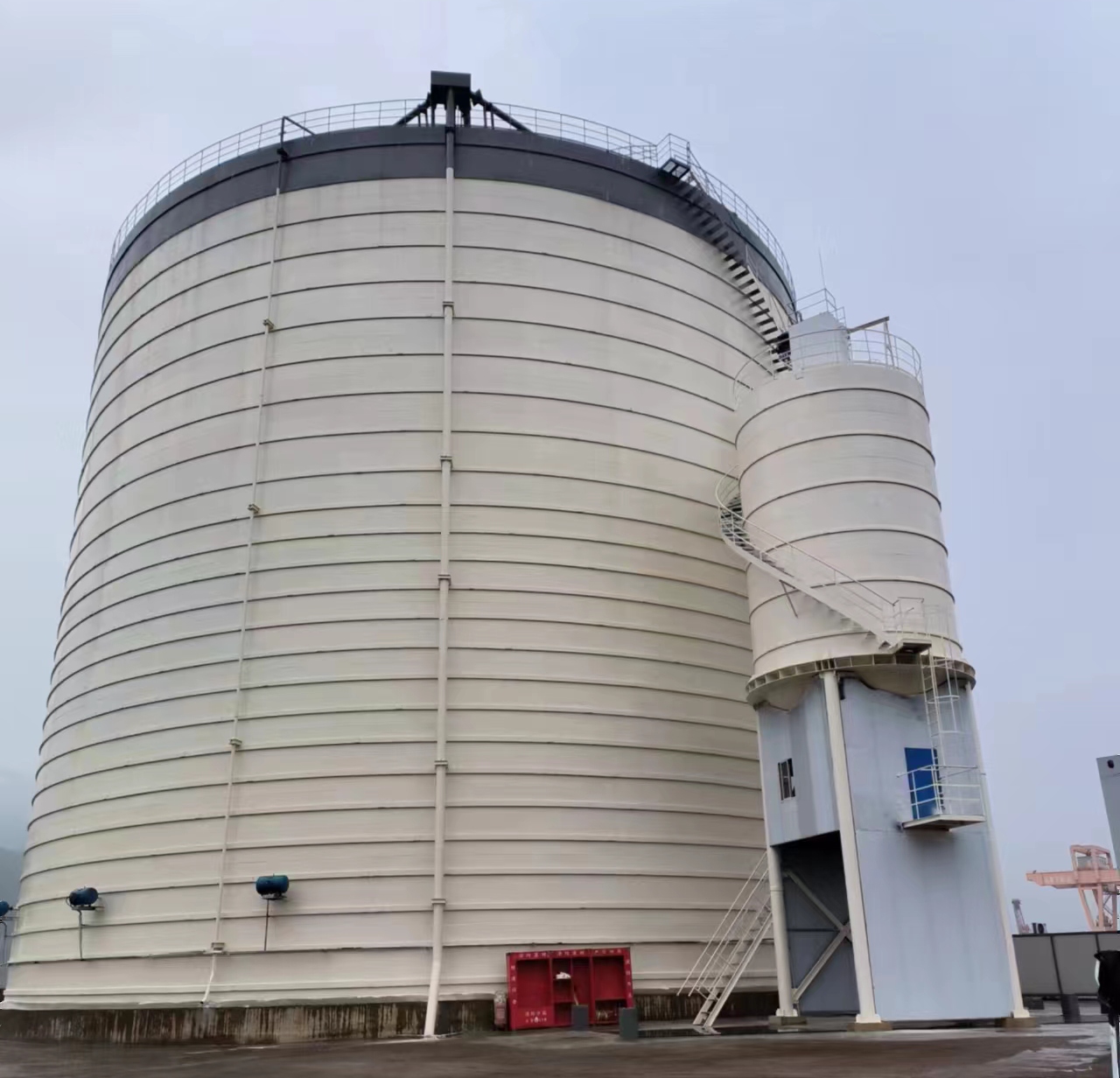 柯城10万吨水泥钢板库