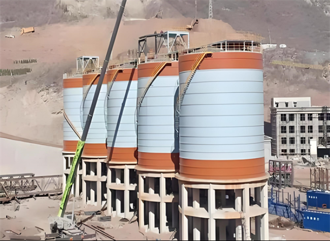 柯城高架钢板仓